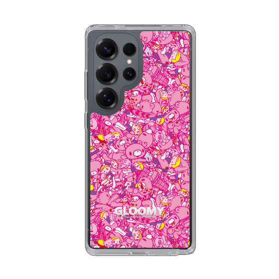 Slim Protection Case［ Gloomy - Pattern - Pink ］