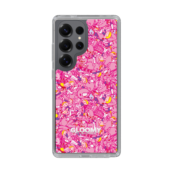 Slim Protection Case［ Gloomy - Pattern - Pink ］