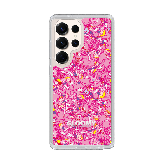 Slim Protection Case［ Gloomy - Pattern - Pink ］