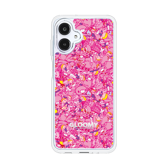 Slim Protection Case［ Gloomy - Pattern - Pink ］