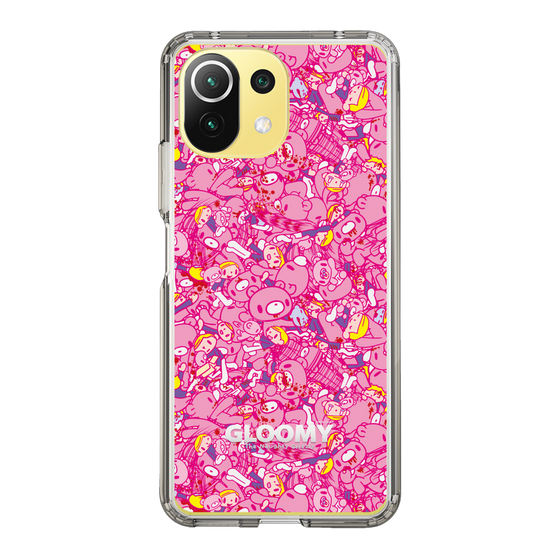 Slim Protection Case［ Gloomy - Pattern - Pink ］