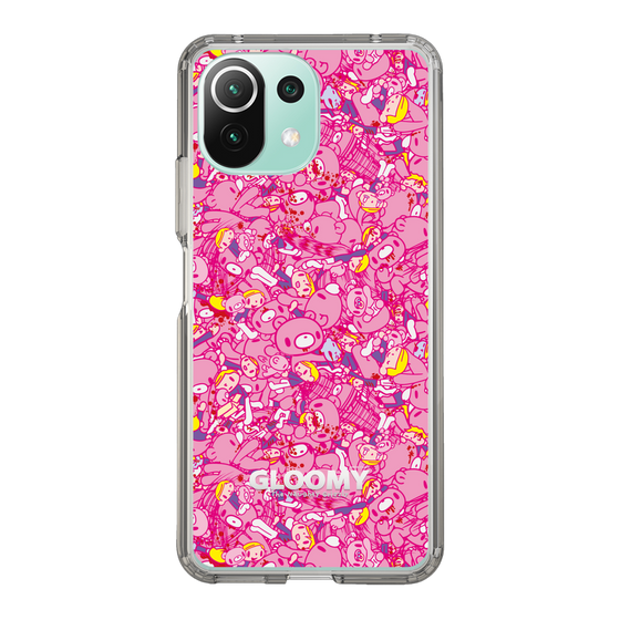 Slim Protection Case［ Gloomy - Pattern - Pink ］