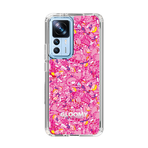Slim Protection Case［ Gloomy - Pattern - Pink ］