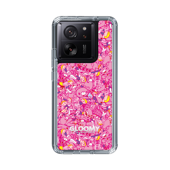 Slim Protection Case［ Gloomy - Pattern - Pink ］