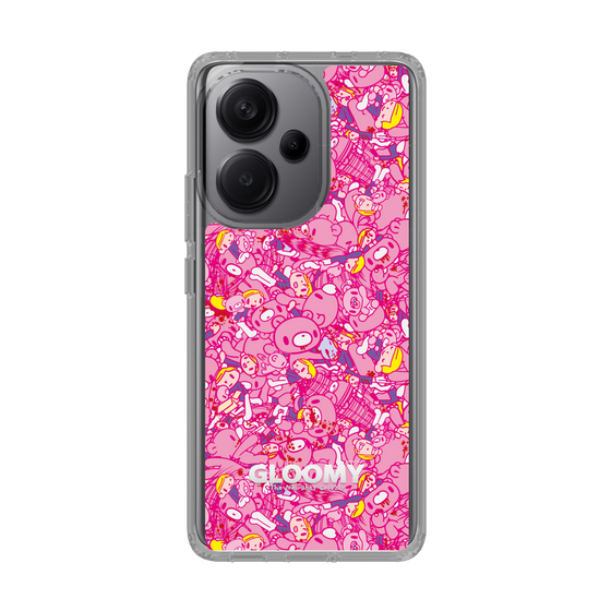 Slim Protection Case［ Gloomy - Pattern - Pink ］