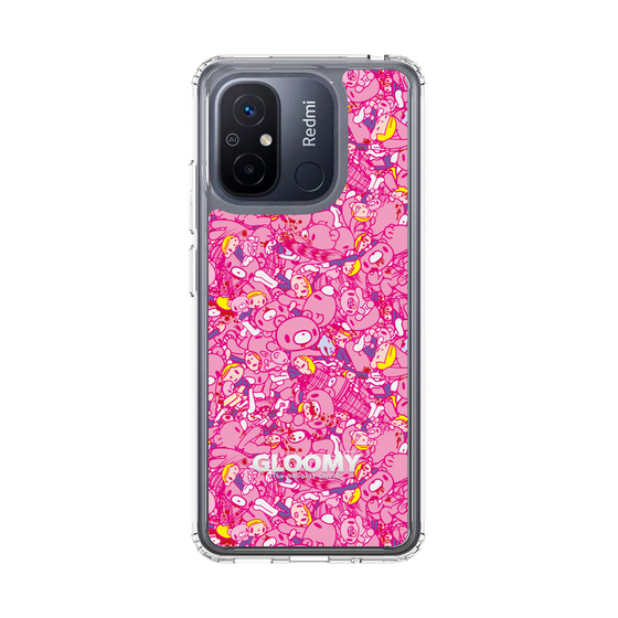 Slim Protection Case［ Gloomy - Pattern - Pink ］
