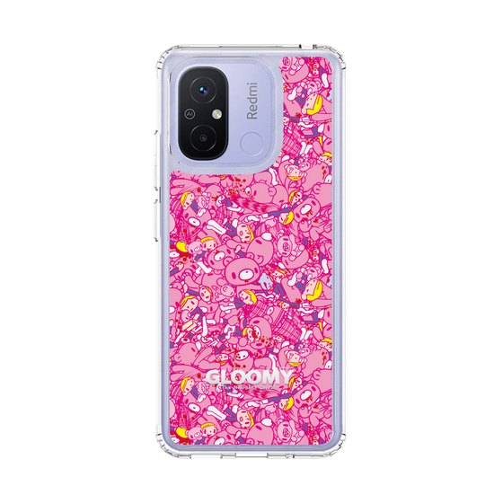 Slim Protection Case［ Gloomy - Pattern - Pink ］