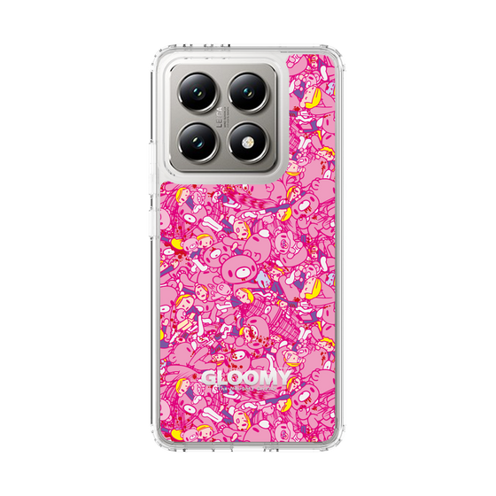 Slim Protection Case［ Gloomy - Pattern - Pink ］