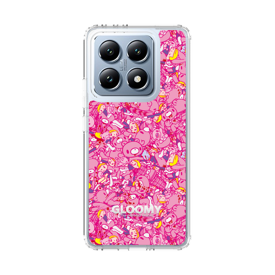 Slim Protection Case［ Gloomy - Pattern - Pink ］