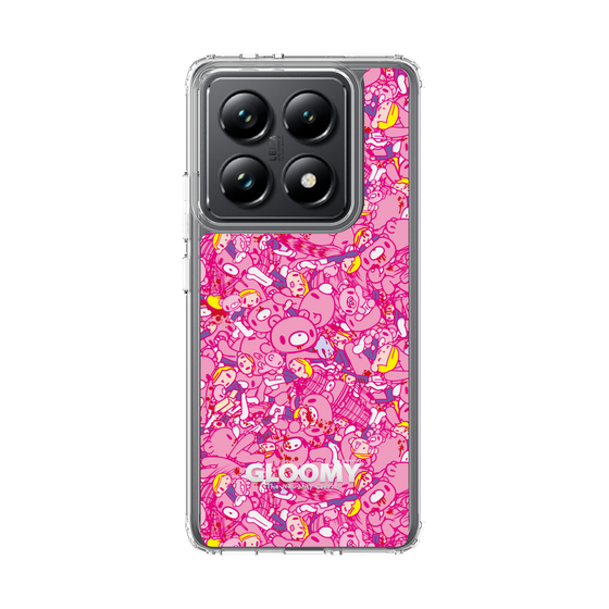 Slim Protection Case［ Gloomy - Pattern - Pink ］