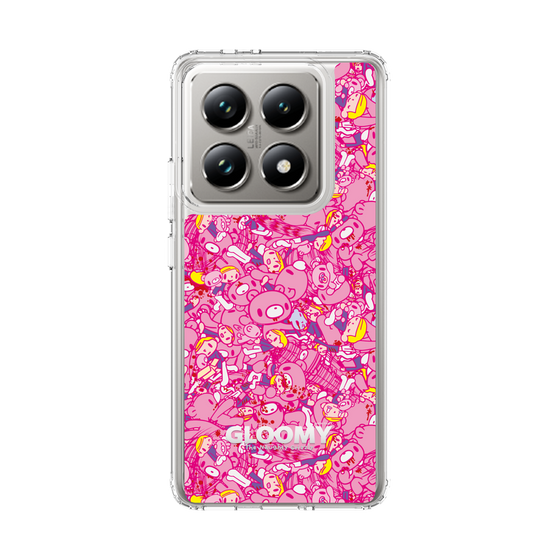 Slim Protection Case［ Gloomy - Pattern - Pink ］