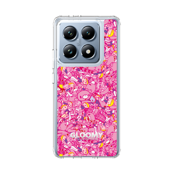 Slim Protection Case［ Gloomy - Pattern - Pink ］