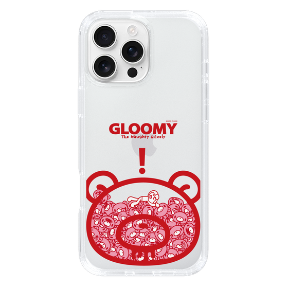Slim Protection Case［ Gloomy - Clear Face ］
