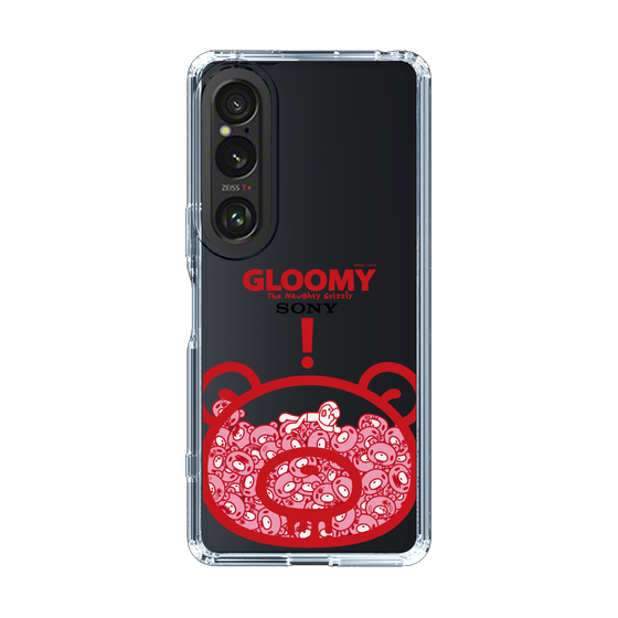 Slim Protection Case［ Gloomy - Clear Face ］