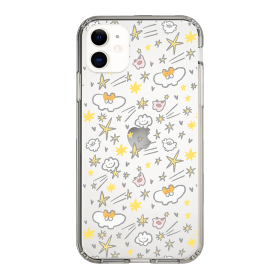 Slim Protection Case［ Mokumoku-chan - Stars ］