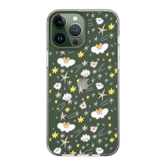 Slim Protection Case［ Mokumoku-chan - Stars ］