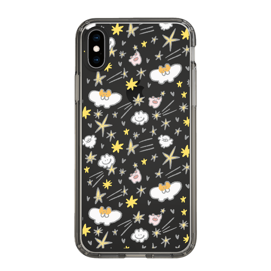 Slim Protection Case［ Mokumoku-chan - Stars ］
