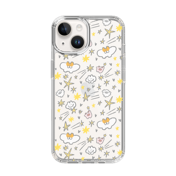 Slim Protection Case［ Mokumoku-chan - Stars ］