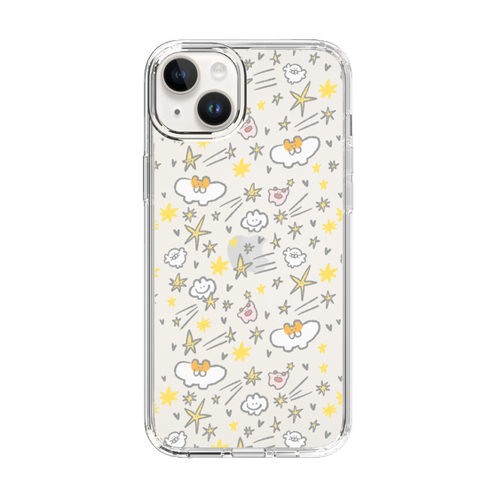 Slim Protection Case［ Mokumoku-chan - Stars ］