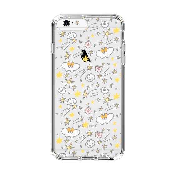 Slim Protection Case［ Mokumoku-chan - Stars ］