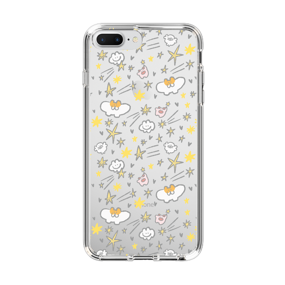 Slim Protection Case［ Mokumoku-chan - Stars ］
