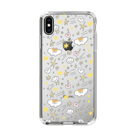Slim Protection Case［ Mokumoku-chan - Stars ］