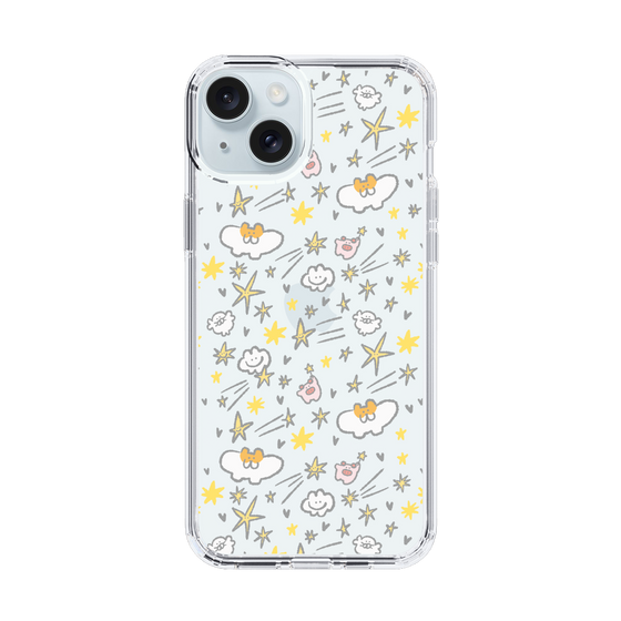Slim Protection Case［ Mokumoku-chan - Stars ］