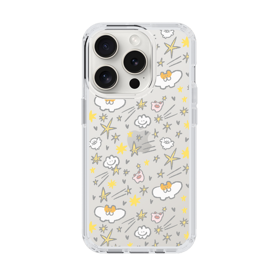 Slim Protection Case［ Mokumoku-chan - Stars ］