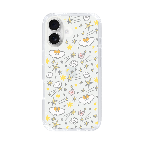 Slim Protection Case［ Mokumoku-chan - Stars ］