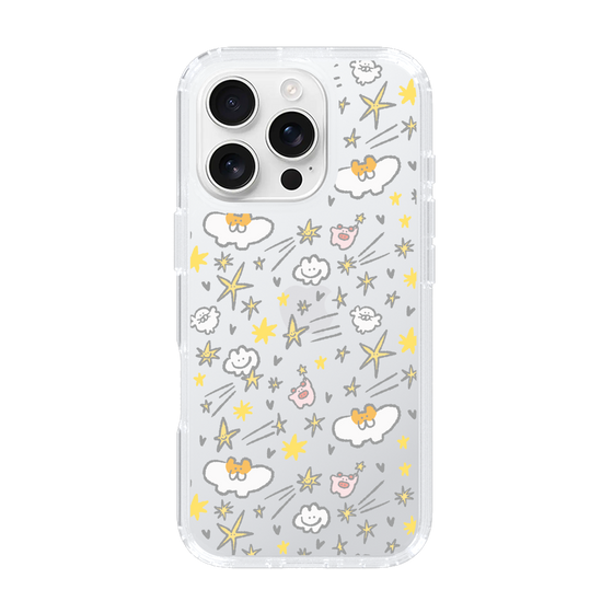 Slim Protection Case［ Mokumoku-chan - Stars ］