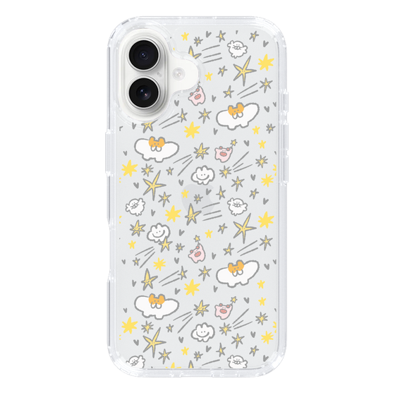 Slim Protection Case［ Mokumoku-chan - Stars ］