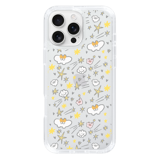 Slim Protection Case［ Mokumoku-chan - Stars ］