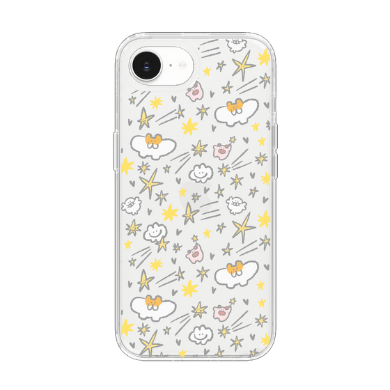 Slim Protection Case［ Mokumoku-chan - Stars ］