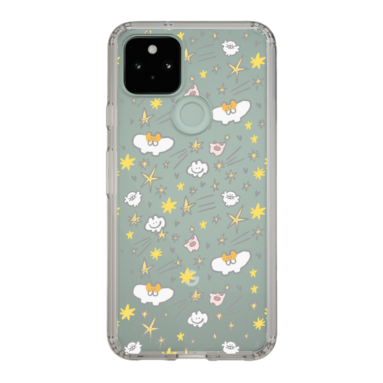 Slim Protection Case［ Mokumoku-chan - Stars ］