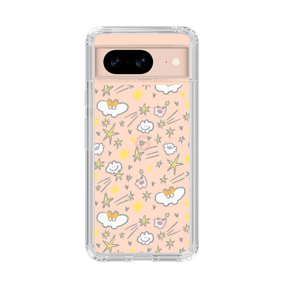 Slim Protection Case［ Mokumoku-chan - Stars ］