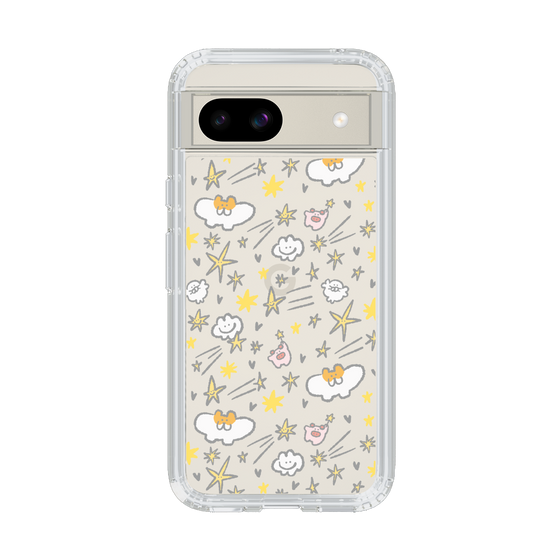 Slim Protection Case［ Mokumoku-chan - Stars ］