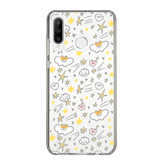 Slim Protection Case［ Mokumoku-chan - Stars ］