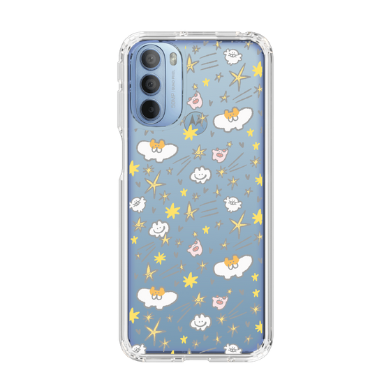 Slim Protection Case［ Mokumoku-chan - Stars ］