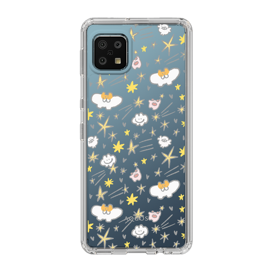 Slim Protection Case［ Mokumoku-chan - Stars ］