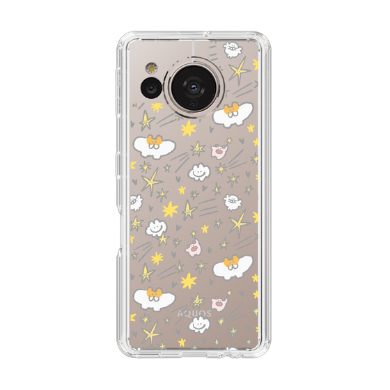 Slim Protection Case［ Mokumoku-chan - Stars ］