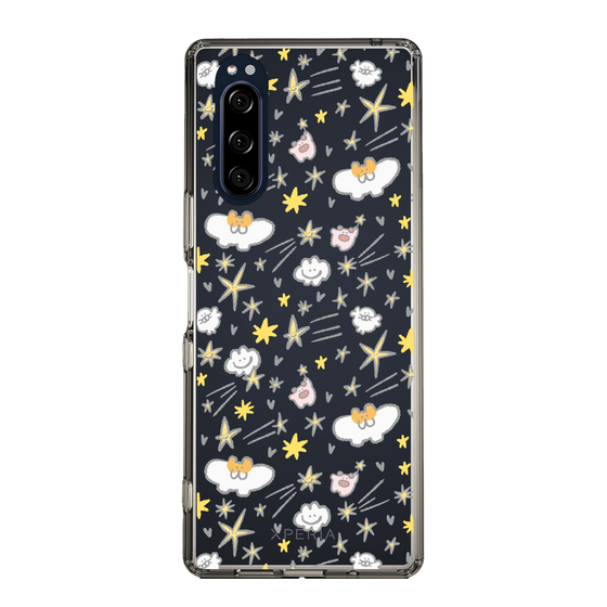 Slim Protection Case［ Mokumoku-chan - Stars ］