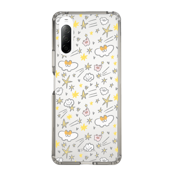 Slim Protection Case［ Mokumoku-chan - Stars ］