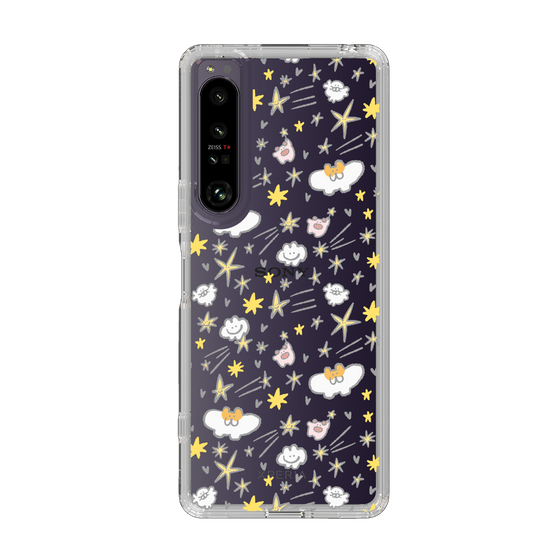 Slim Protection Case［ Mokumoku-chan - Stars ］