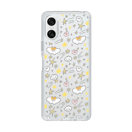 Slim Protection Case［ Mokumoku-chan - Stars ］