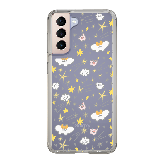 Slim Protection Case［ Mokumoku-chan - Stars ］