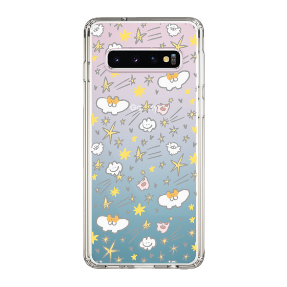 Slim Protection Case［ Mokumoku-chan - Stars ］