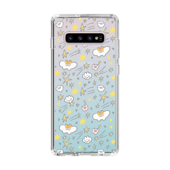 Slim Protection Case［ Mokumoku-chan - Stars ］