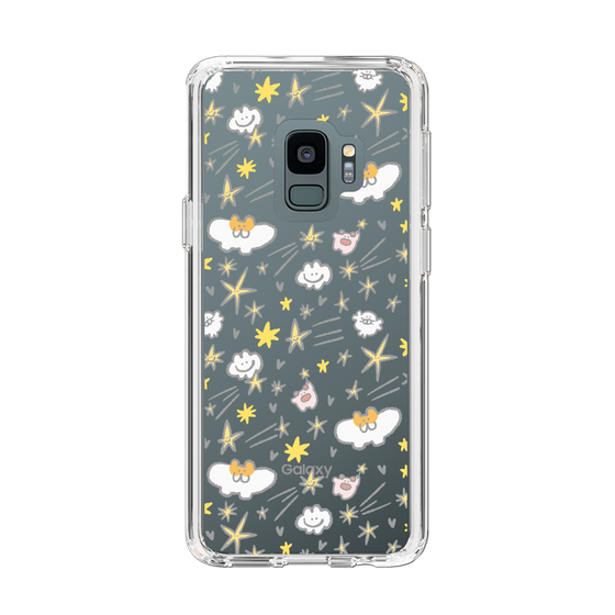Slim Protection Case［ Mokumoku-chan - Stars ］