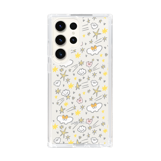 Slim Protection Case［ Mokumoku-chan - Stars ］