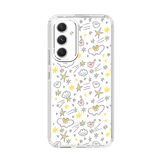 Slim Protection Case［ Mokumoku-chan - Stars ］